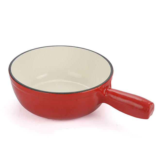 Emaille Fonduetopf