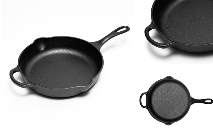 Vorgew&uuml;rzte Gusseisenpfanne