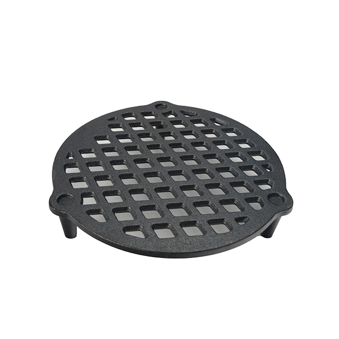 Gusseisen-Grillrost mit Beinen