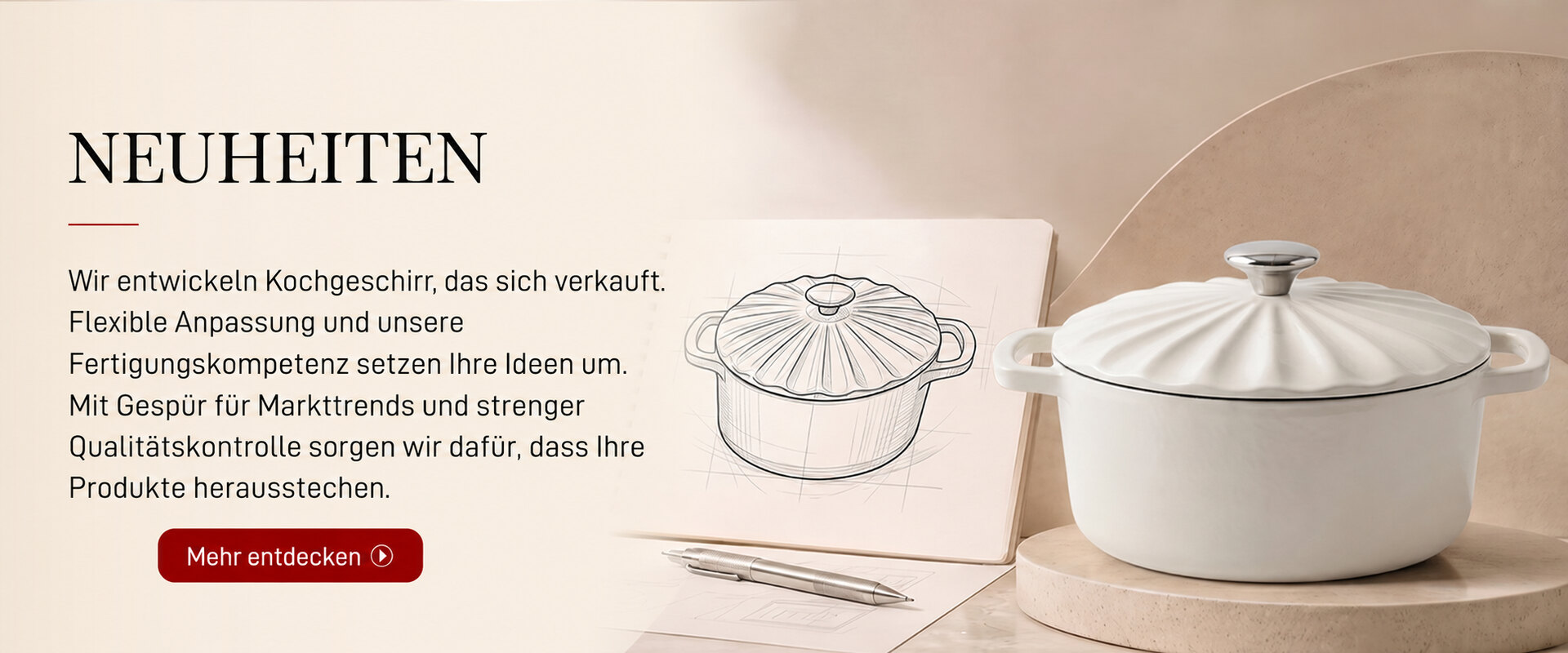 banner - cast iron cookware