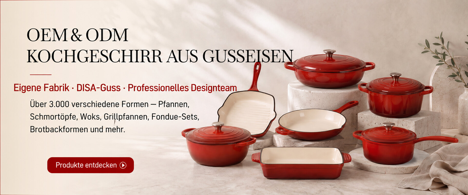 banner - cast iron cookware